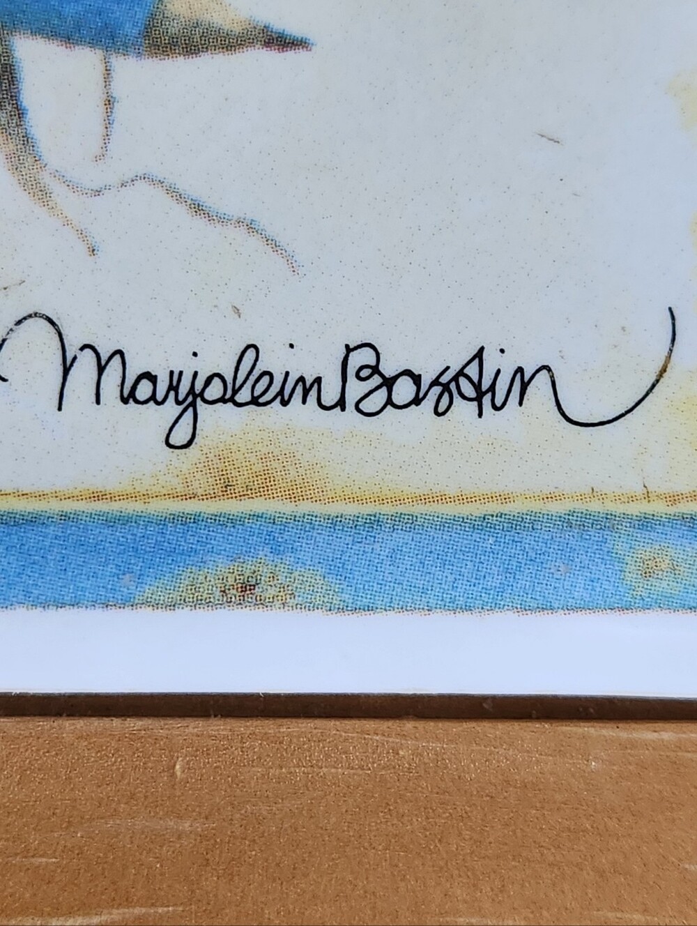 Vintage Marjolein Bastin Hallmark Bird Nest Ceramic Trivet Wall Plaque - Picture 4 of 6